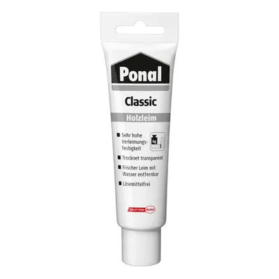 Produktbild von Ponal Holzleim Classic 60 g Standtube, transparent