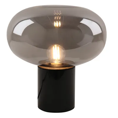 Produktbild von Olucia - ALAN - Tischlampe - Grau / Schwarz