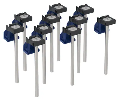 Produktbild von GEBERIT 551582001 Duofix Set Fussverläng. (10 St.)