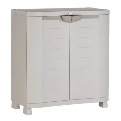 Image de Armoire de Rangement Basse Résine Plastiken Space SAVER, 2 Étageres, 90 x 45 x 100 cm