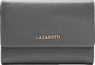 Zdjęcie produktu dla Lazarotti Bologna Skórzany portfel skórzany 14 cm