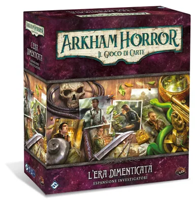 Immagine prodotto di Asmodee - Arkham Horror: Il gioco di carte - L'era dimenticata: Espansione degli investigatori
