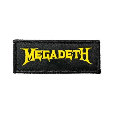 Produktbild von Megadeth Logo Aufnäher zum Aufnähen