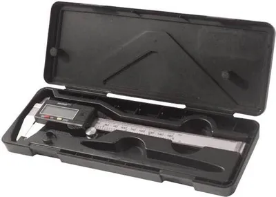 Produktbild von Mauk digitaler Messschieber 0- 150 mm LCD Display inch/mm Schieblehre inkl. Case