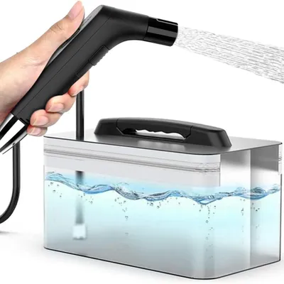 Tragbarer Reise-Bidet 2,3 l, elektrisch, wiederaufladbar, Handheld