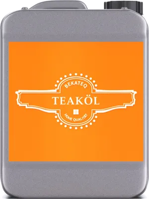 Produktbild von Teaköl, 10 Liter farblos für Teak- und Bangkiraiholz, Parkett, Esstisch, Terrasse, Gartenmöbel I Holzpflege für innen & aussen I Strapazierfähig, lösemittelfrei, wetterfest