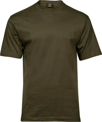 Immagine prodotto di Tee Jays 8000 | Morbida T-shirt da uomo - Lavabile fino a 60 °C - Colore: Olive - Taglia: M