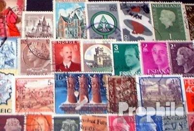 Produktbild von Briefmarken Westeuropa 100 verschiedene Marken