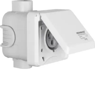 Produktbild von Berker 568401, Weiß, 250 V, 16 A, 50/60 Hz, 5 Stück(e)