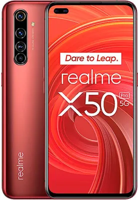Produktbild von realme X50 Pro 5G, 16,4 cm (6.44"), 12 GB, 256 GB, 64 MP, Android 10, Rot