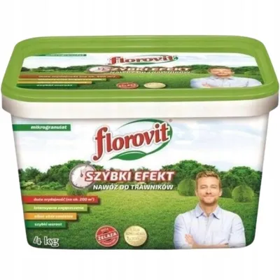 Zdjęcie produktu dla Florovit granulowany do trawników SZYBKI EFEKT 4 kg