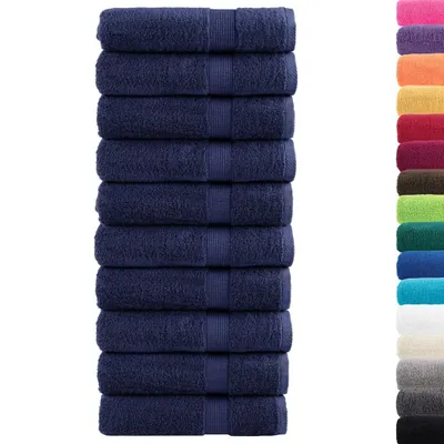 Immagine prodotto di Asciugamani Premium SOLUND 10 pz Blu Navy 50x100 cm 600 g/m²