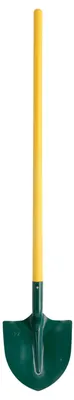 Image de Pelle ronde tôle 27 cm manche Compositube 117 cm - travaux de terrassement et jardin