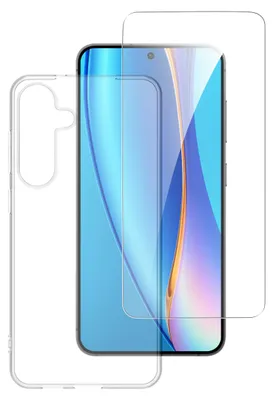 Zdjęcie produktu dla 4smarts 541344, Samsung, Galaxy S25+, Odporny na uderzenia, Odporny na zadrapania, Przezroczysty, 2 szt.