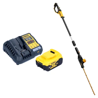 Immagine prodotto di Tagliasiepi a batteria DeWalt DCMPH 566 P1 18 V 55 cm + 1x batteria ricaricabile 5,0 Ah + caricatore