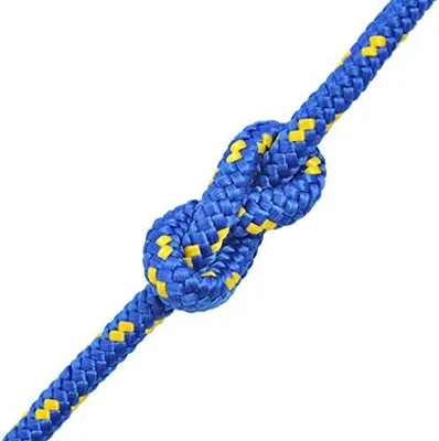 Produktbild von Polypropylenseil mit 10 mm Durchmesser in Blau, schwimmfähig und robust für Boote und Yachten, 250 m lang