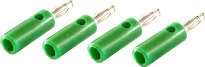 Obrázek produktu pro shiverpeaks BS56200-4G Drátový konektor banánově zelený (BS56200-4G)
