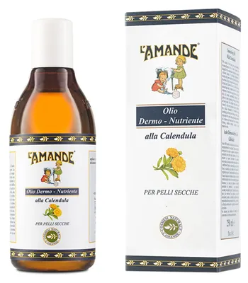 Image de L'AMANDE – 100 % huile de calendula naturelle, enrichie en vitamine E, pour la peau et les cheveux