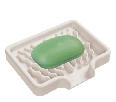 Immagine prodotto di Porta sapone in silicone con organizer per doccia e cucina