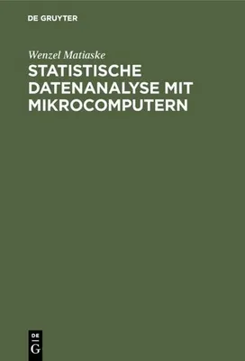 Produktbild von Statistische Datenanalyse mit Mikrocomputern