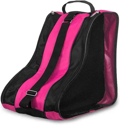 Produktbild von 3 Schichten Atmungsaktive Skate-Tragetasche für Kinder Rollschuhe Inline-Skates Schlittschuhe,Wasserabweisend Ice Skate Tasche Bag Unisex Kinder und Erwachsene