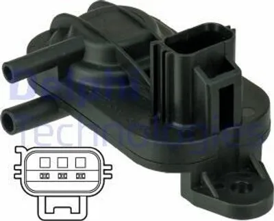 Produktbild von Sensor, Abgasdruck DELPHI DPS00010