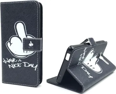 Produktbild von Handyhülle Tasche für Handy ZTE Blade L3 Mittelfinger