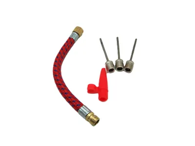 Produktbild von Ballpumpennadeln Set mit Adapter Ventilnadeln 5 teiliges Set