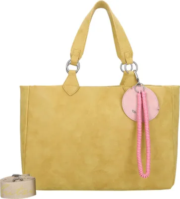 Produktbild von Fritzi aus Preußen Schultertasche Umhängetasche Izzy Vintage Shoulder Bag Light Curry senfgelb