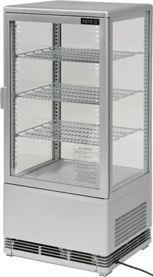 Produktbild von Kühlvitrine, Temperaturbereich -0 bis +12 °C, 180 W, 78 l