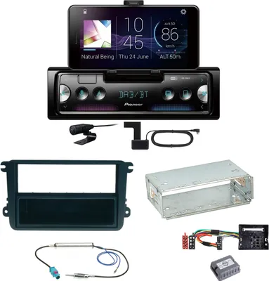Produktbild von Pioneer SPH-20DAB Digitalradio USB Einbauset für EOS Polo Caddy Amarok Scirocco