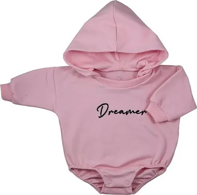 Produktbild von Baby Sweathose Baggy Body mit Kapuze Koala Dreamer Rosa, Gr. 80 (9-12m)