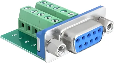 Produktbild von Delock - Serieller Adapter - DB-9 (W) zu 10-poliger Anschlussblock (W)