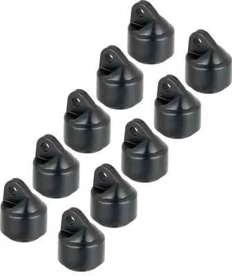 Produktbild von Alberts 831950 Strebenkappe, Kunststoff, schwarz, für Rohr-Ø 34 mm, 10er Set