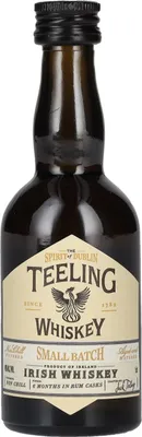 Produktbild von Teeling Whiskey SMALL BATCH Irish Whiskey Rum Cask 46% Vol. 0,05l
