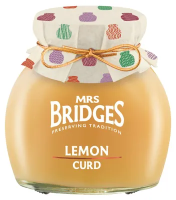Produktbild von Mrs. Bridges Lemon Curd Traditioneller englischer Brotaufstrich 340g