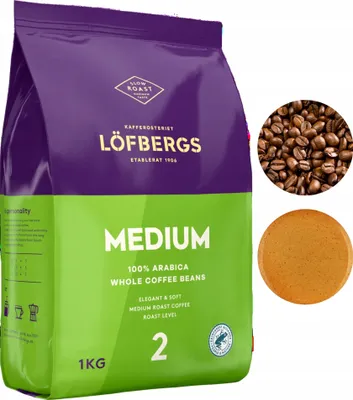 Produktbild von Lofbergs Medium Roast Arabica Bohnenkaffee 1kg