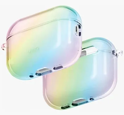 Obrázek produktu pro Pouzdro Uniq Iridescia pro AirPods Pro 3 - průhledné, vícebarevné