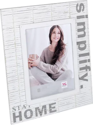 Produktbild von Walther, YS318W,Simplify Portraitrahmen, 13x18 cm, weiss
