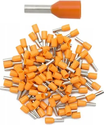 Produktbild von Isolierte Aderendhülse 0.50/8 orange (100 Stk.)