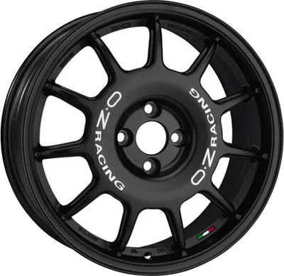 Produktbild von ALUFELGE OZ Racing LEGGENDA 7x17 4x108 ET 25 MATT BLACK WHITE LETTERING