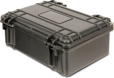 Zdjęcie produktu dla Plastikowa walizka na urządzenie, 210x167x90 mm, czarna