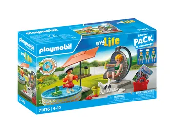 Produktbild von PLAYMOBIL My Life 71476 Planschspaß zu Hause
