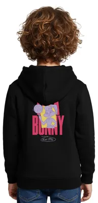 Produktbild von Spreadshirt Looney Tunes Lola Bunny Mit Basketball Est. 1996 Kinder Premium Hoodie, 158/164 (12 Jahre), Schwarz