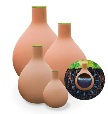 Produktbild von BioGreen Olla Pflanzenbewässerung "Hydro Max" in den Größen 0,2 L / 1 L / 3 L / 6,5 L