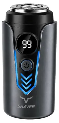Image de Verk 27804 Mini rasoir électrique avec LED, USB-C, noir