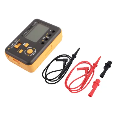 Zdjęcie produktu dla VC60B Cyfrowy tester rezystancji izolacji LCD MegOhm Meter Tester Pomiar 200MΩ/2GΩ