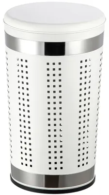 Produktbild von MSV 3700703901136, 46 l, Rund, Edelstahl, Stahl, Weiß, Weiß, 600 mm