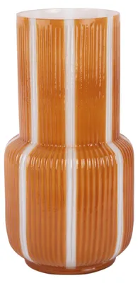 Produktbild von VASE Rayado Retro - Gelb - 31,5/31,5/32,5 cm