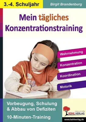 Obrázek produktu pro Kohls Konzentrationstraining -  3.-4. Schuljahr